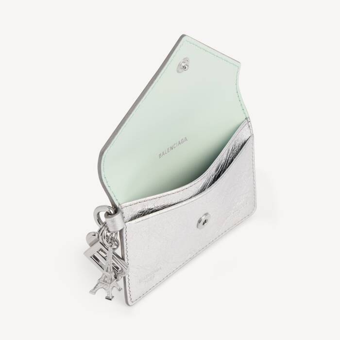 Women's Token Card Holder in Almond Green - Women | Balenciaga Australia EN - Image 3