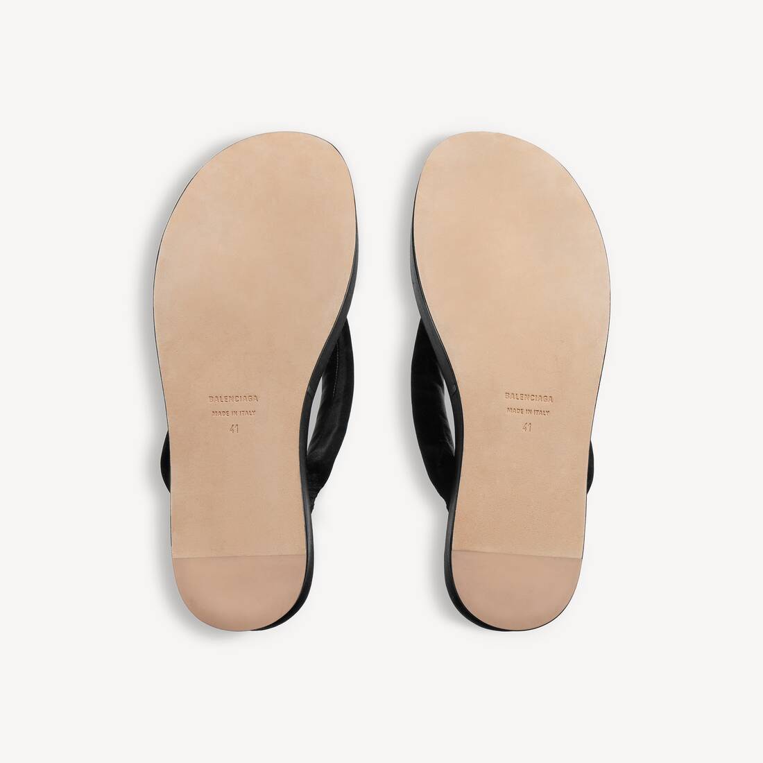 Women's Gaeta Thong in Black | Balenciaga United Kingdom EN - Image 4