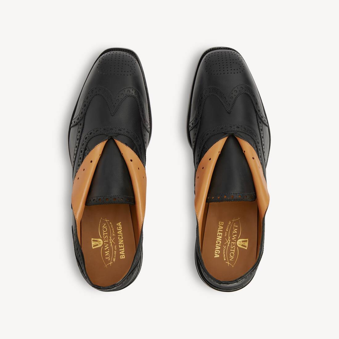 Balenciaga | J.m. Weston Mule para Hombre en Negro | Balenciaga Estados Unidos ES - Image 4