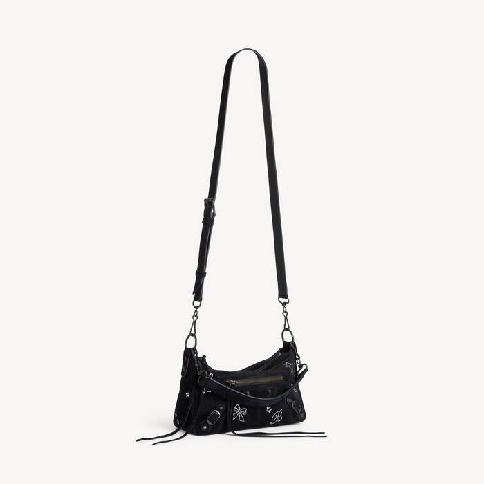 Women's Le City Moto Bag Mini in Black - Women | Balenciaga Hong Kong SAR EN - Image 2