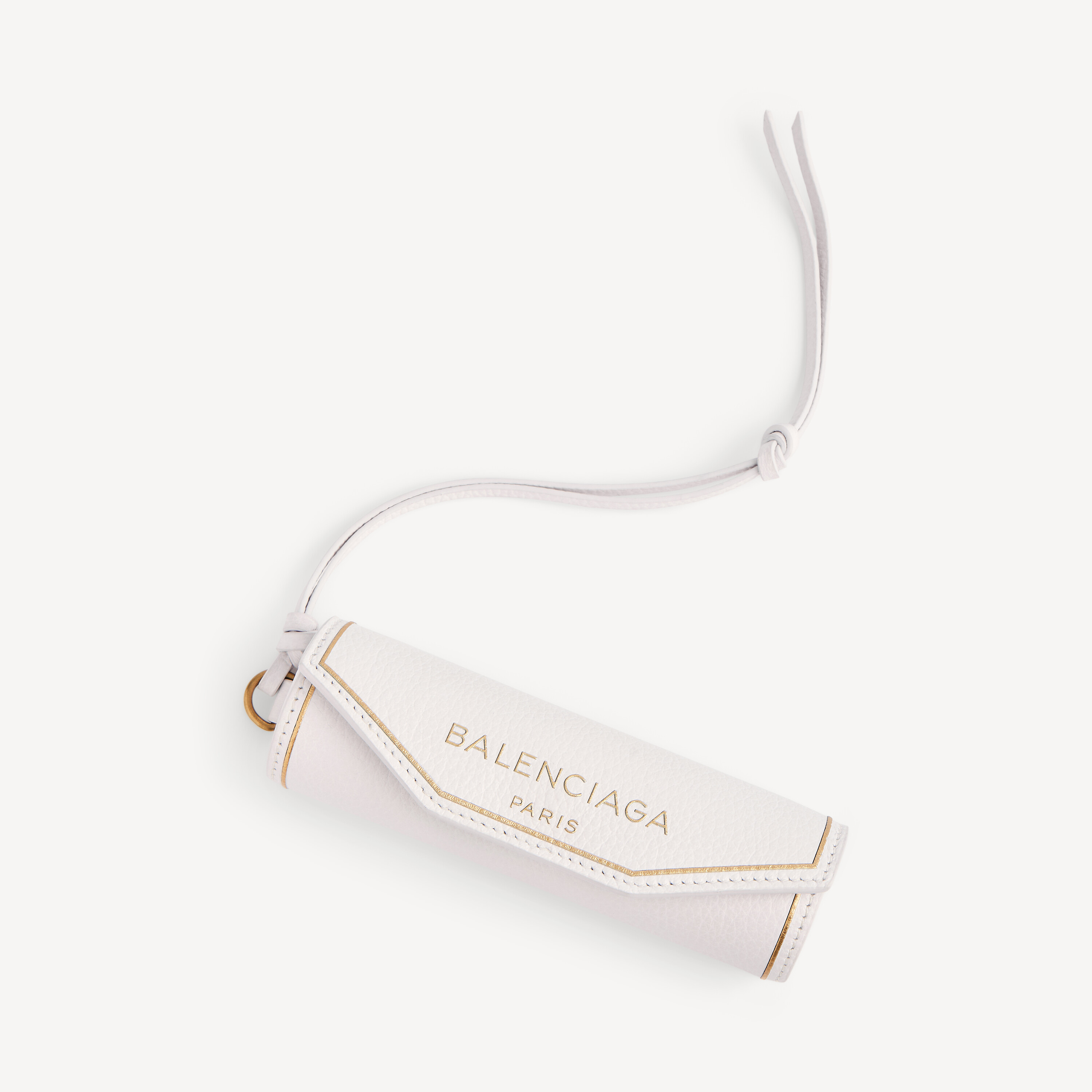 Fragrance Travel Spray Holder in Ivory White Dix | Balenciaga US