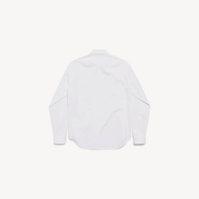 Standard Hemd f&uuml;r Herren in Weiss - Herren | Balenciaga Deutschland DE - Image 2