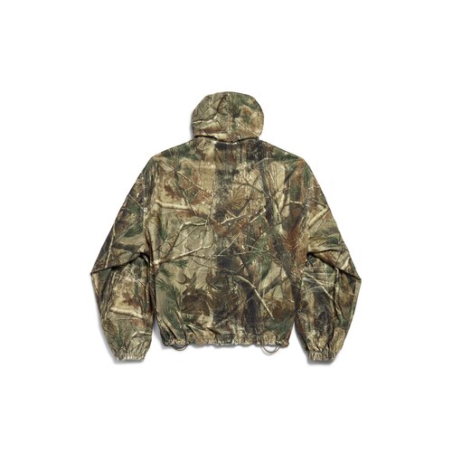 hooded workwear jacket