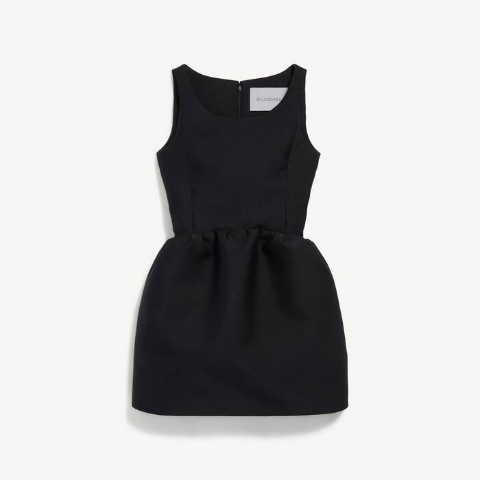 Glockenkleid f&uuml;r Damen in Schwarz - Damen | Balenciaga Deutschland DE - Image 2