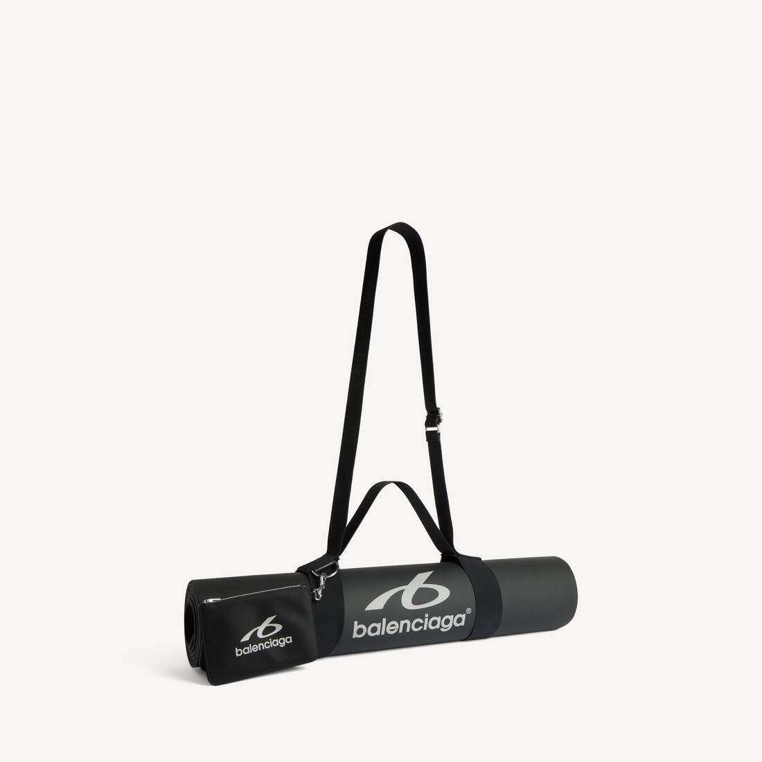 Tapis De Fitness Techwear in Noir | Balenciaga France FR - Image 2