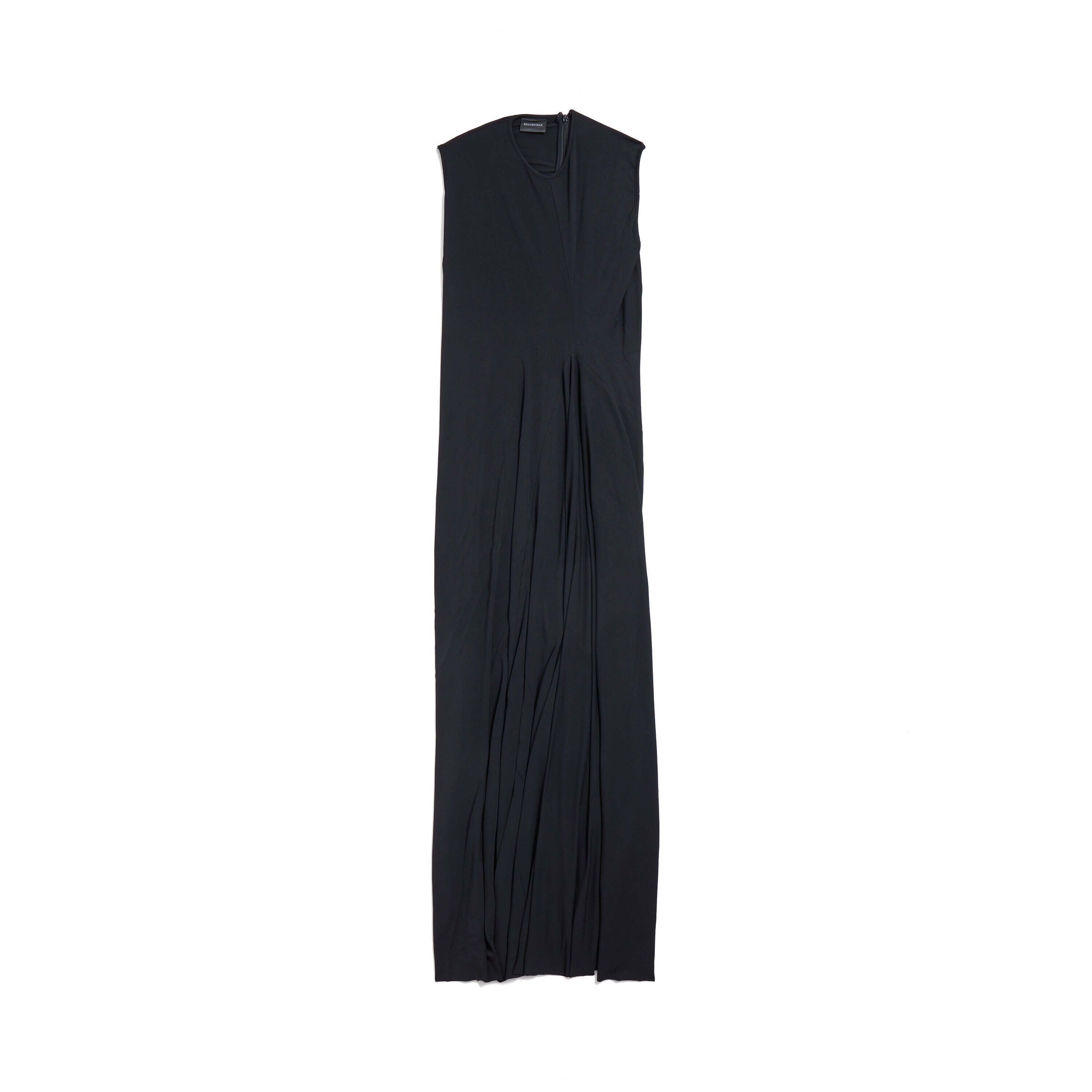 ワンピース BALENCIAGA Women Dresses 809049TNM60 1000 BLACK Balenciaga Suspended Shirt Dress 809049.TNM60-1000 BLACK