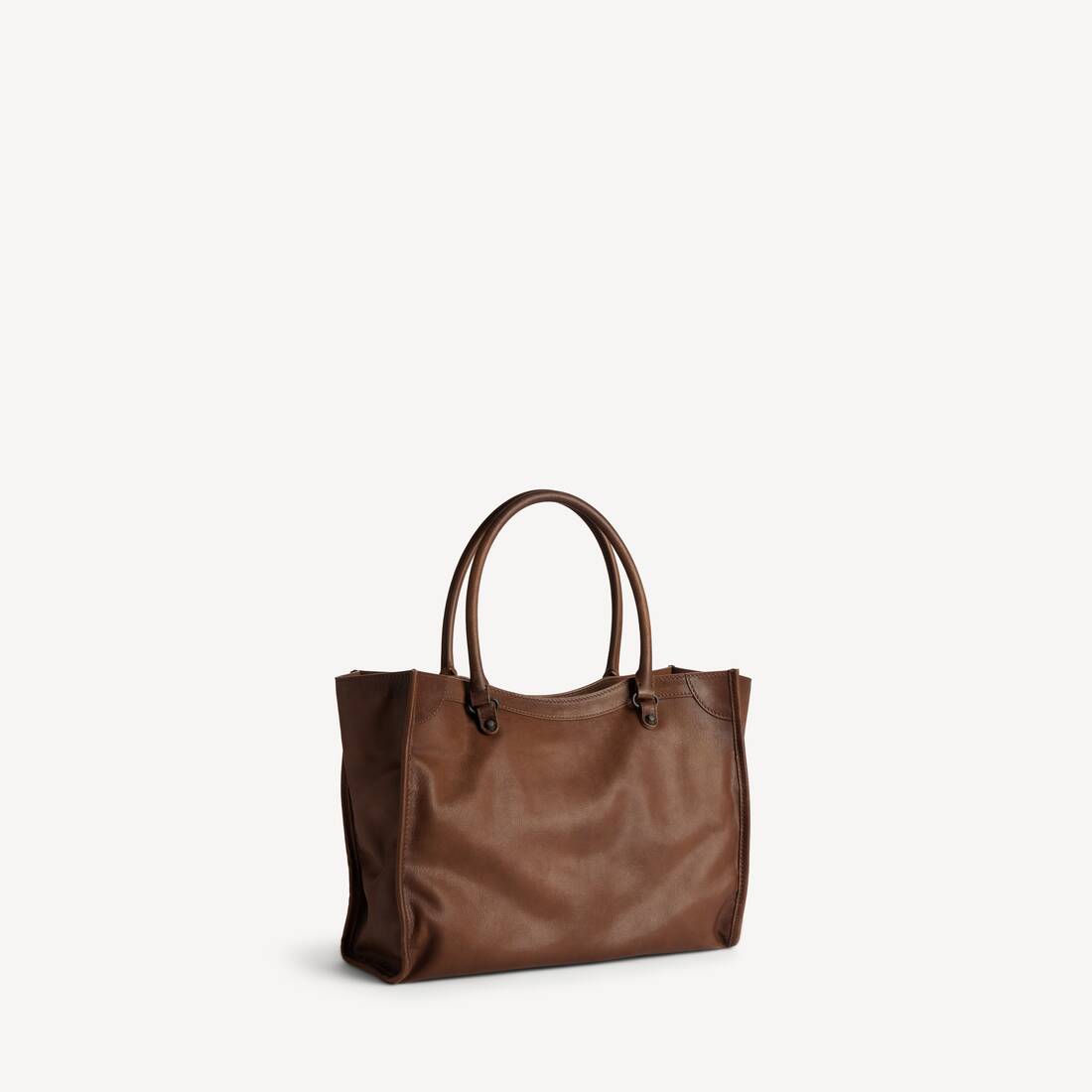 Bolso Tote Le City Peque&ntilde;o para Mujer en Caramelo | Balenciaga Espa&ntilde;a ES - Image 3
