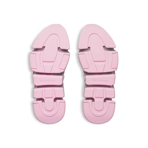 sneaker speed 2.0 full clear sole à lacets en maille recyclée