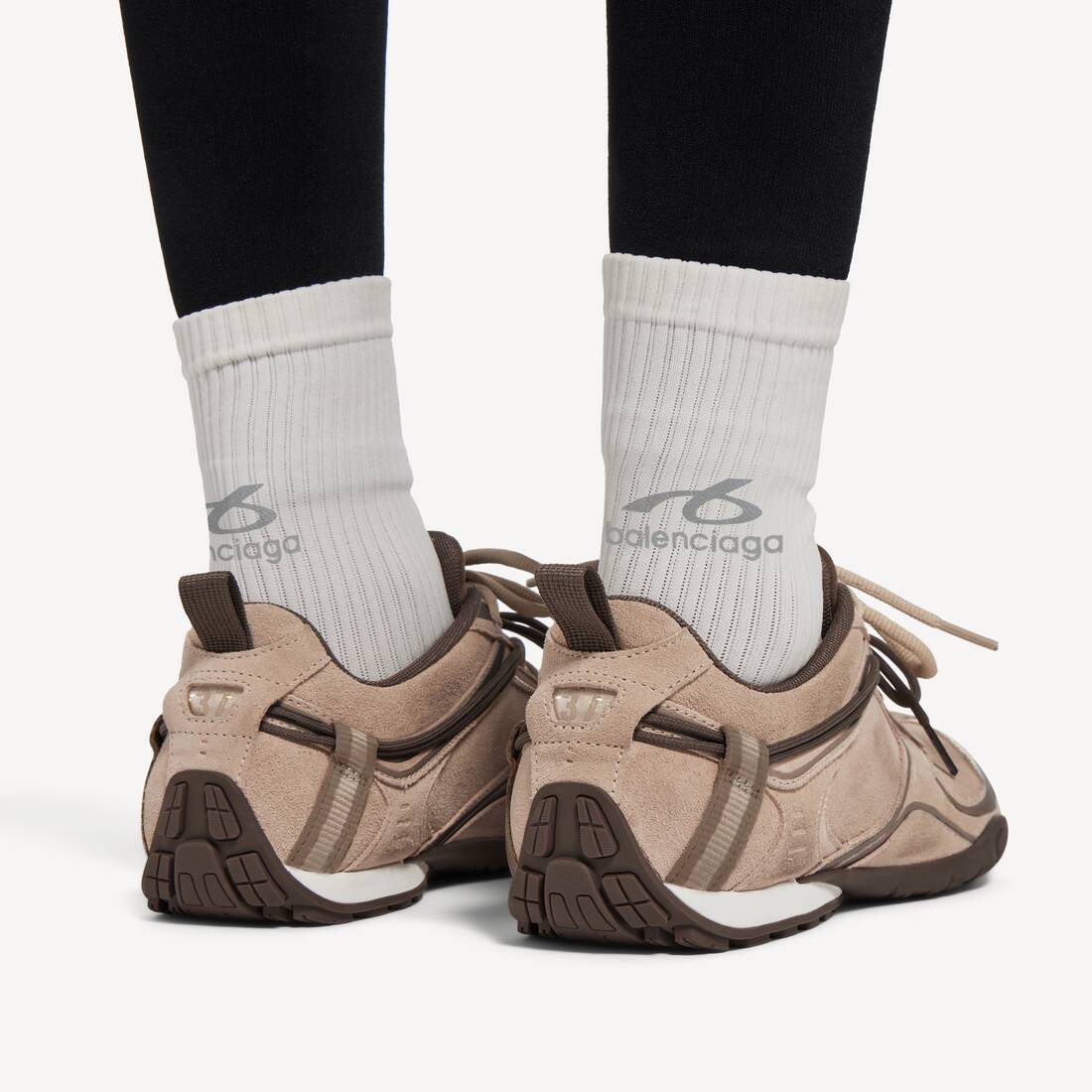 ベージュ/ブラウン の ウィメンズ Radar Velvety スニーカー | Balenciaga 日本 JA - Image 6