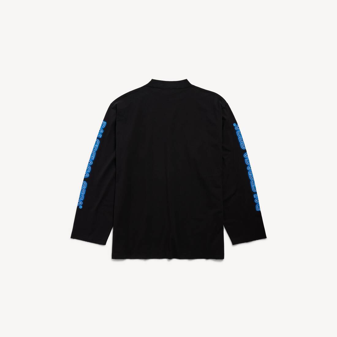 ブラック の メンズ Balenciaga | Sega Sonic The Hedgehogロングスリーブ オーバーサイズ Tシャツ  | Balenciaga 日本 JA - Image 2