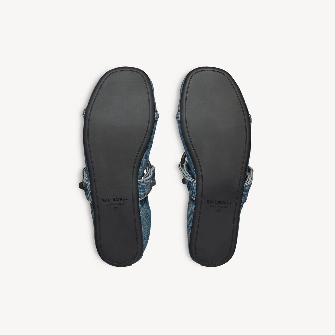 Women's City Ballerina in Blue | Balenciaga Thailand EN - Image 7