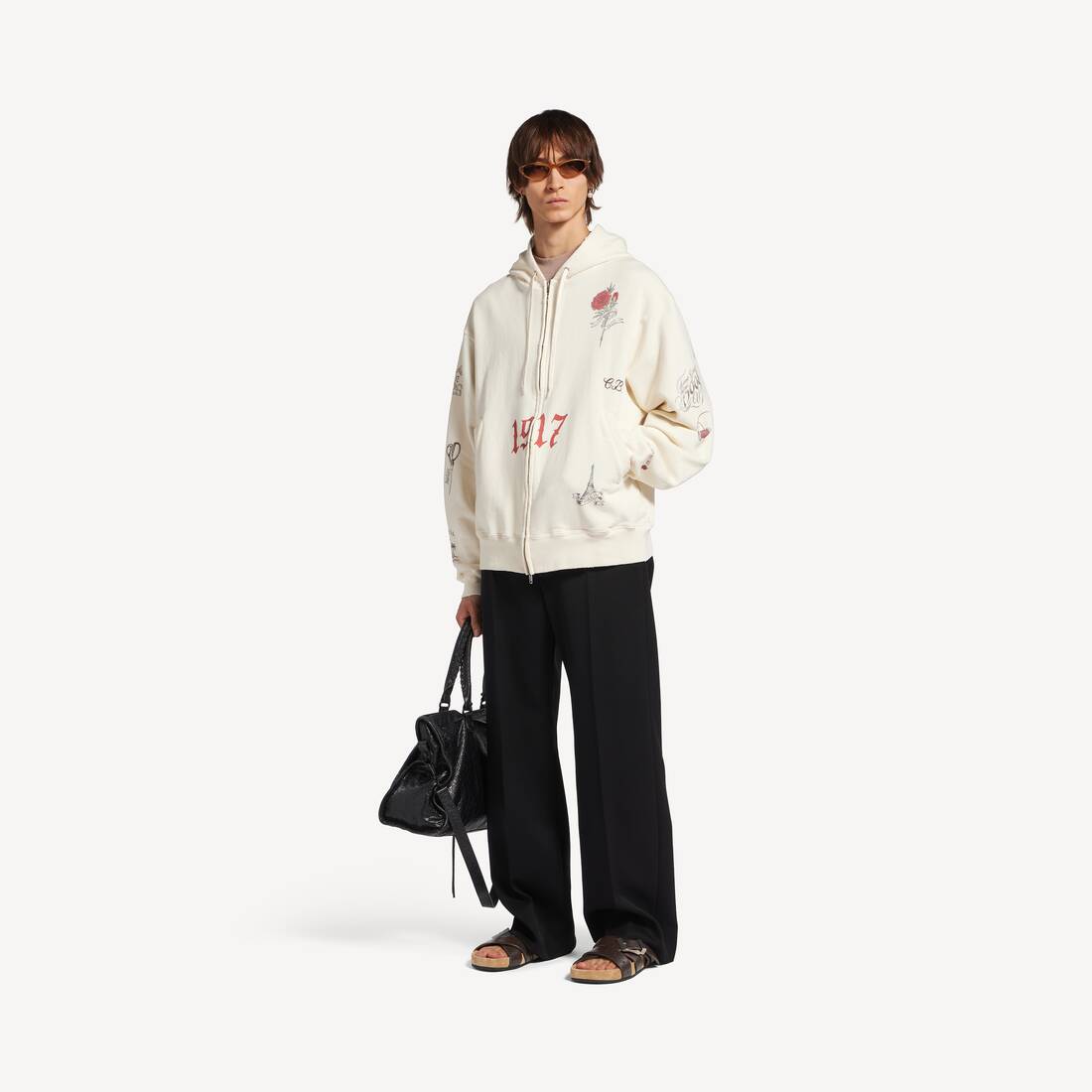 Mule Belt da Uomo in Moka | Balenciaga Italia IT - Image 7