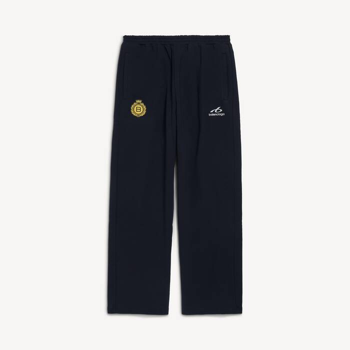 Men's Soccer Baggy Sweatpants in Black - Men | Balenciaga United Kingdom EN - Image 1