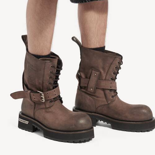 venom lace-up bootie