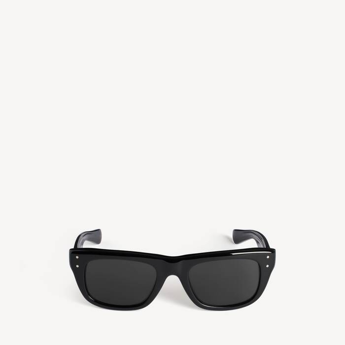 Men's Standard Square Sunglasses in Black - Men | Balenciaga Switzerland EN - Image 1