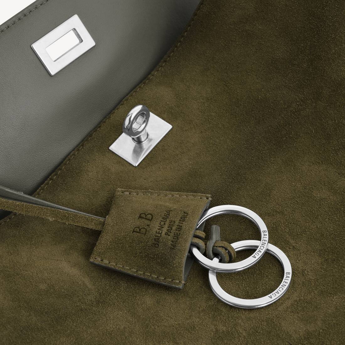 Women's Rodeo Handbag Medium in Khaki | Balenciaga Switzerland EN - Image 6