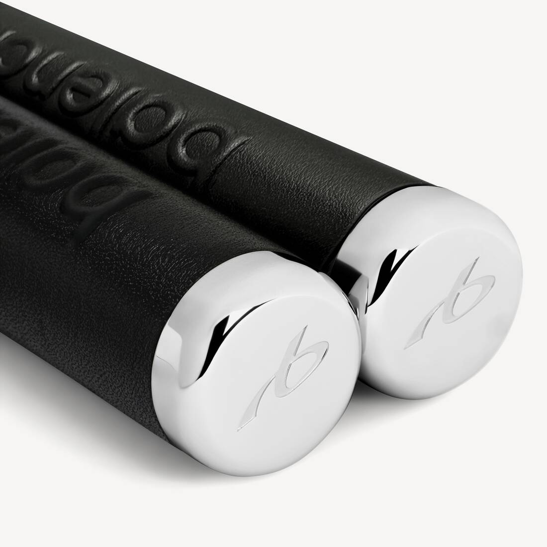 Techwear Jump Rope in Black/shiny Silver | Balenciaga Greece EN - Image 2
