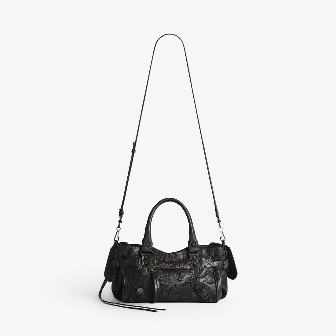 Women's Le City Bag East-west Mini in Black | Balenciaga United States EN - Image 4