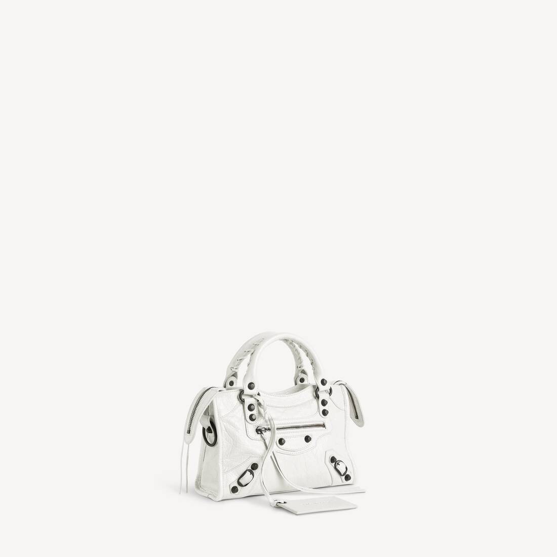 Women's Le City Bag Mini in Optic White | Balenciaga Saudi Arabia EN - Image 2