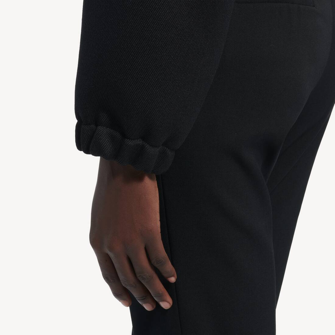 ブラック の ウィメンズ クロップド Blouson | Balenciaga 日本 JA - Image 7