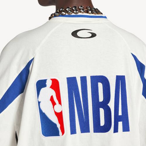 balenciaga | nba collaboration t-shirt a maniche lunghe oversize