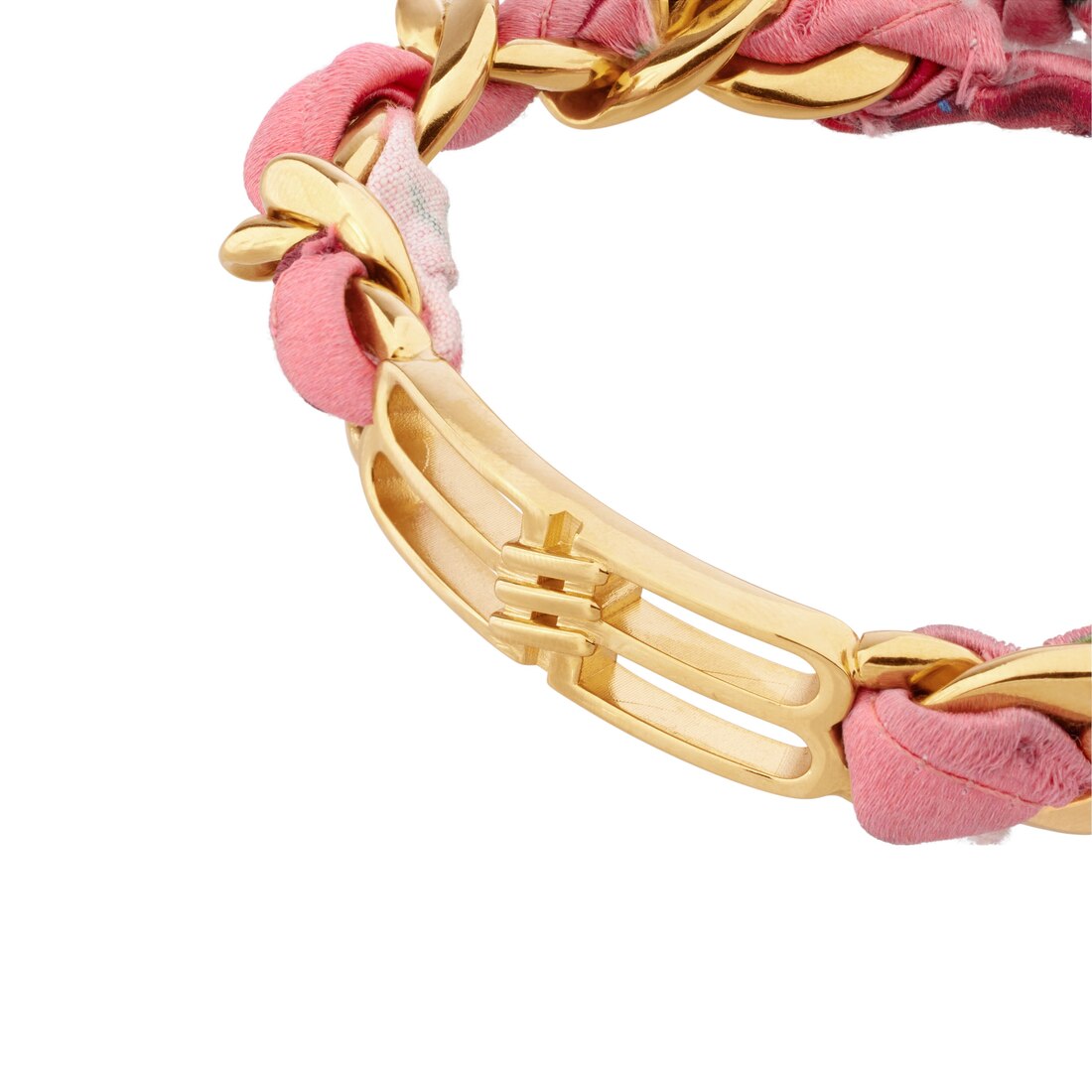 Women's Bb Icon Ribbon Bracelet in Gold/multicolor