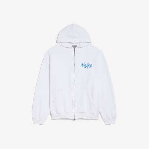 sketchy zip-up hoodie