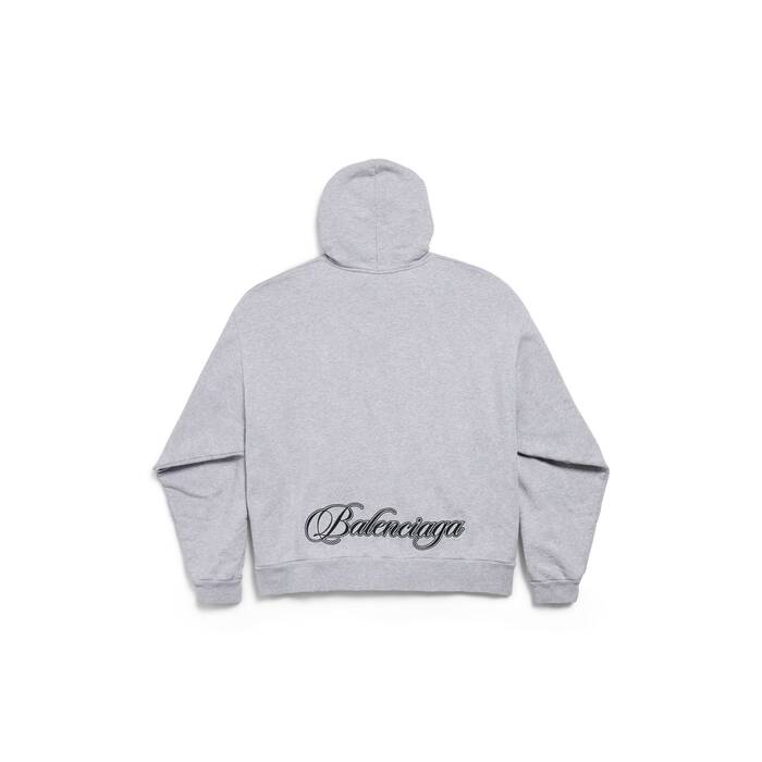 hoodie cursive oversize