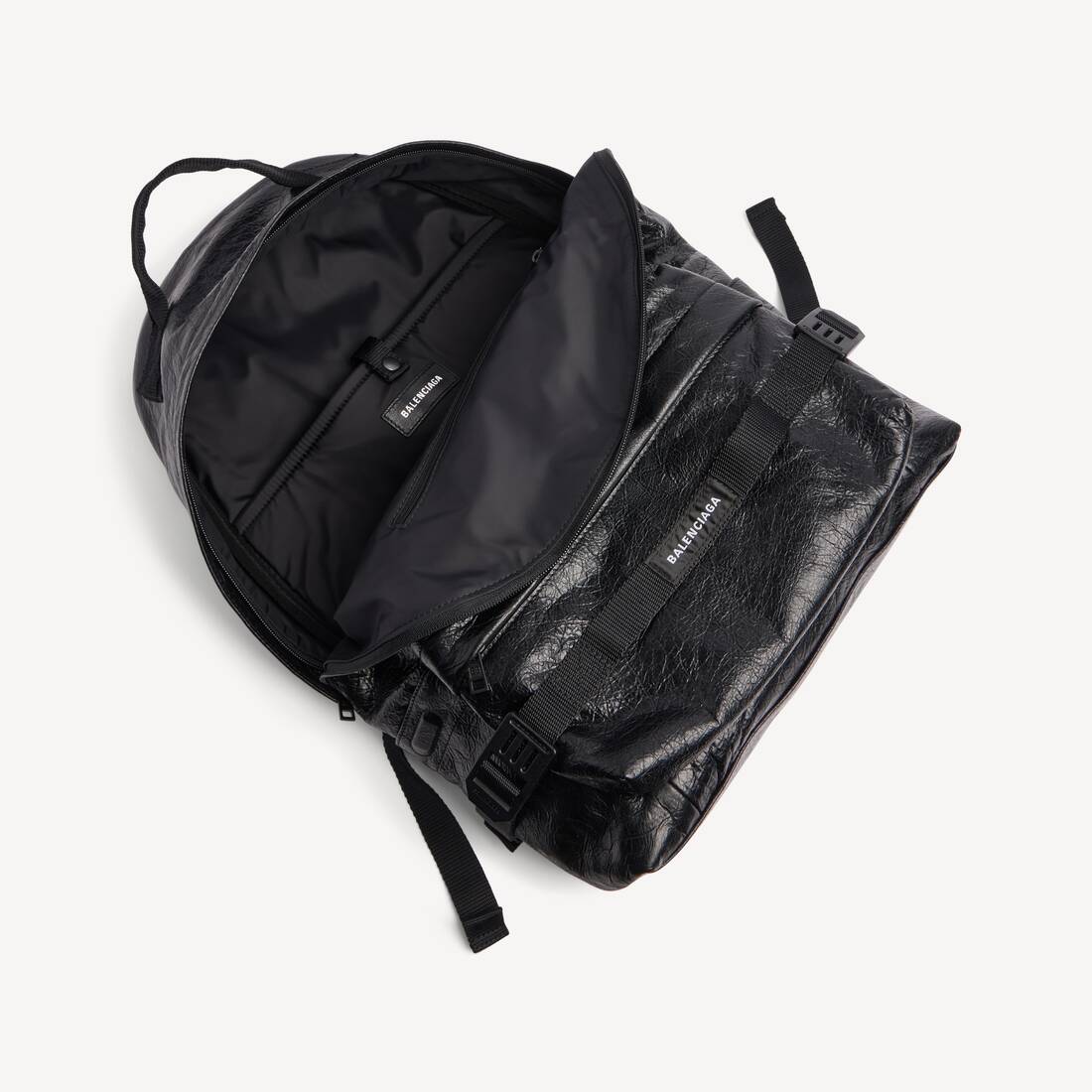 Men's Army Backpack Medium in Black | Balenciaga United States EN - Image 4