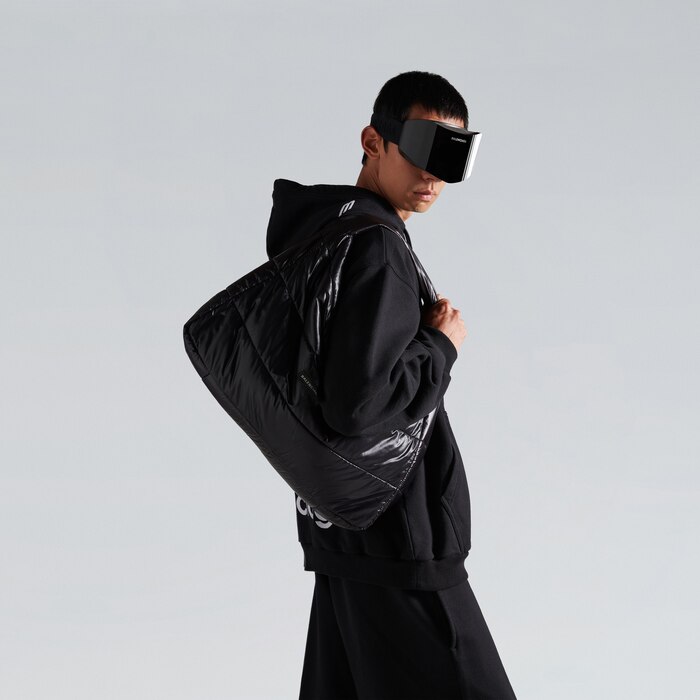 puffer hobo bag medium