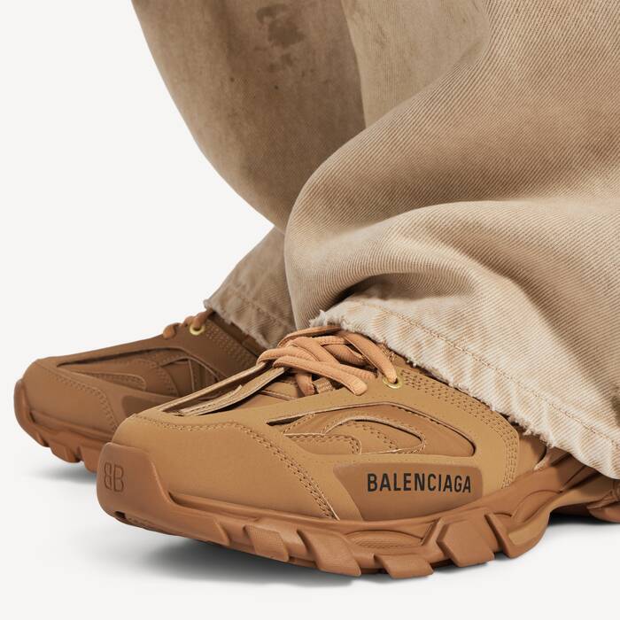 Men's Track Yard Trainers in Camel/black - Men | Balenciaga United Kingdom EN - Image 3