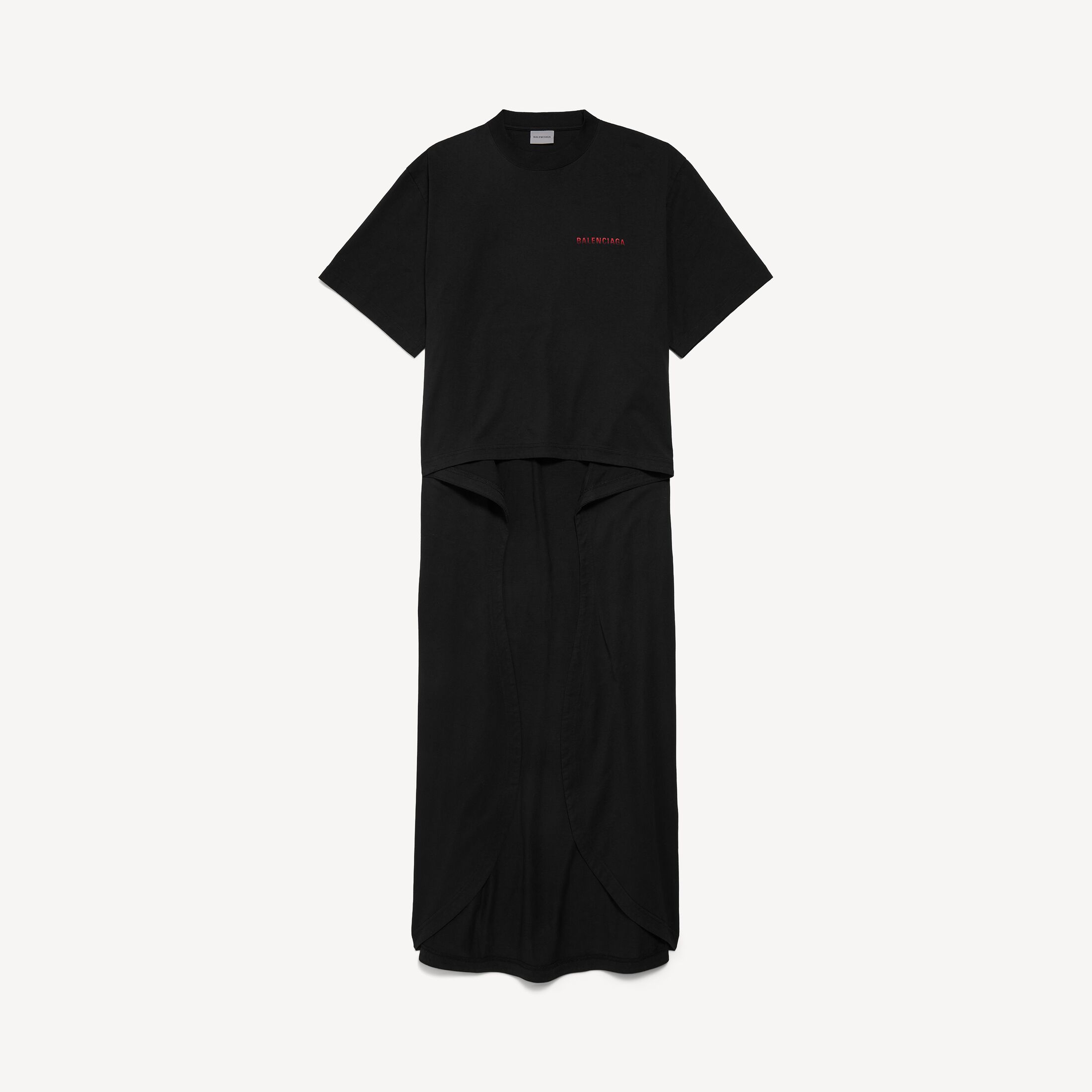 Balenciaga - 발렌시아가 백 그래디언트 트레인 티셔츠