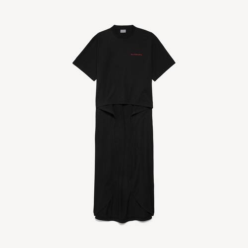 balenciaga back gradient train t-shirt