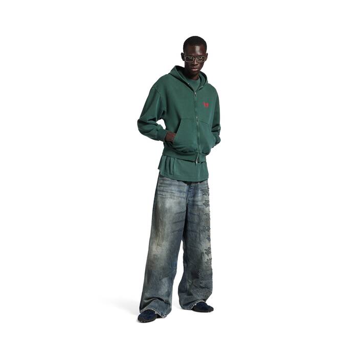 laurel classic hoodie mit rei&szlig;verschluss normale passform