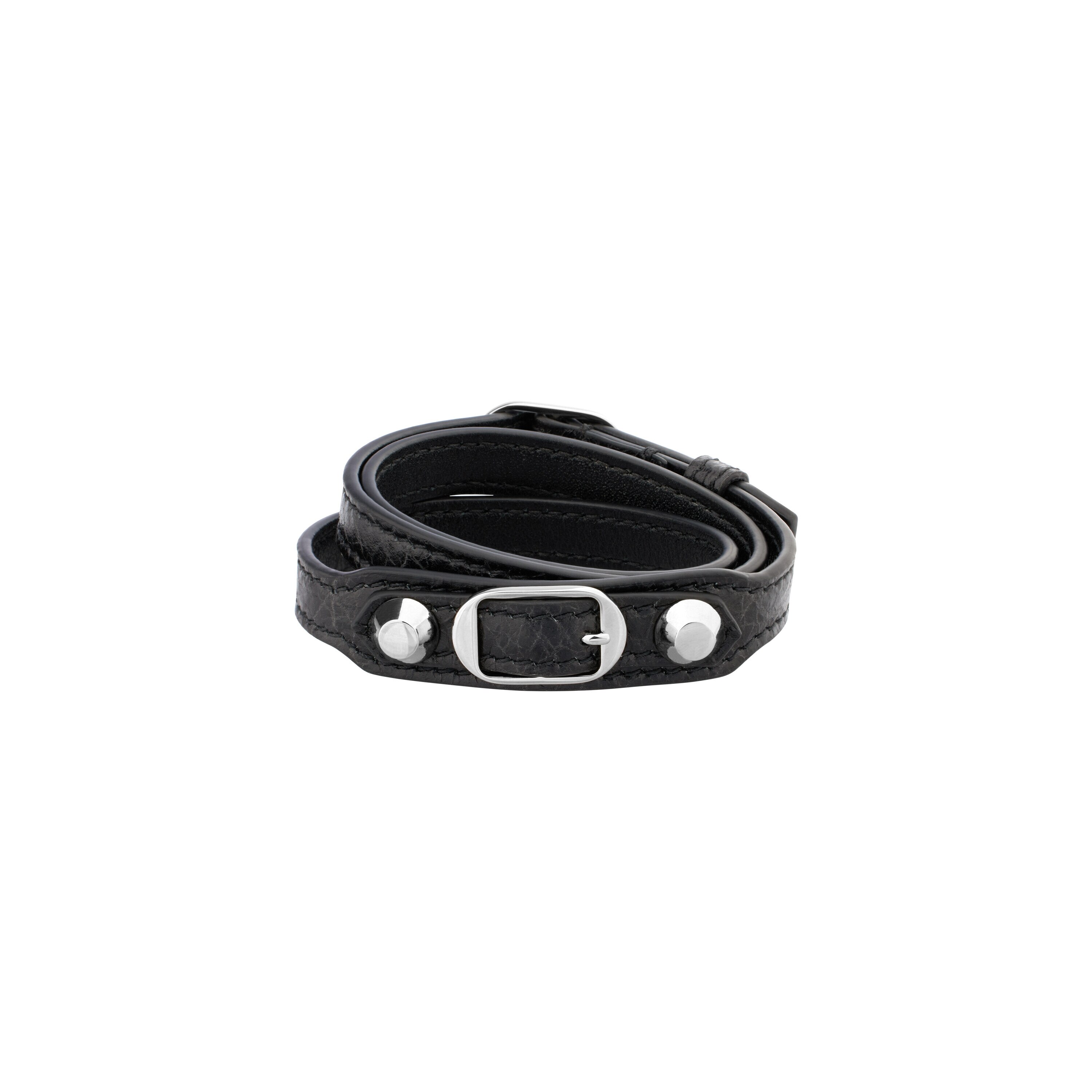Women's City Triple Bracelet in Black | Balenciaga GB