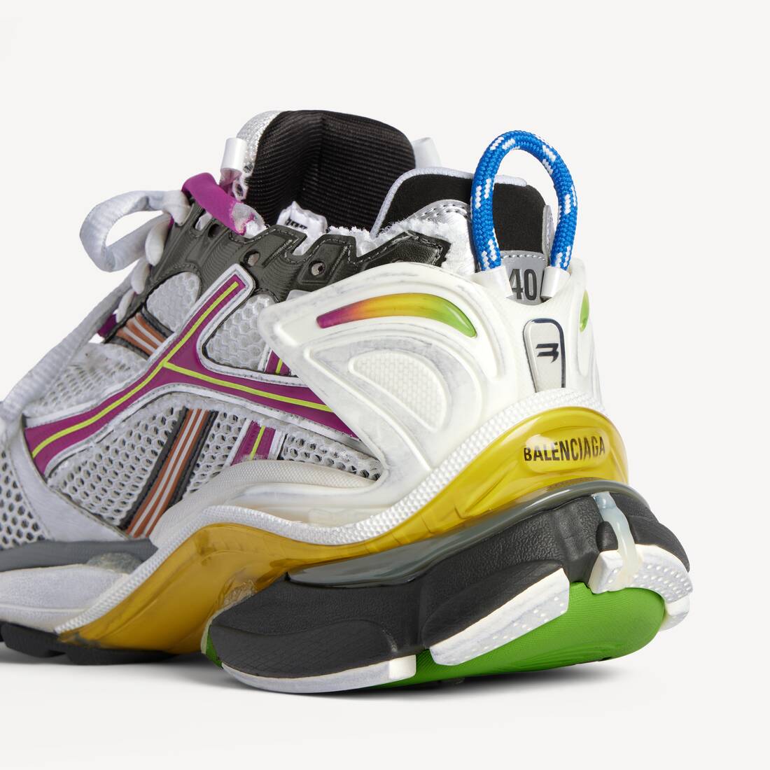 Men's Runner Sneaker in Multicolor | Balenciaga United States EN - Image 3