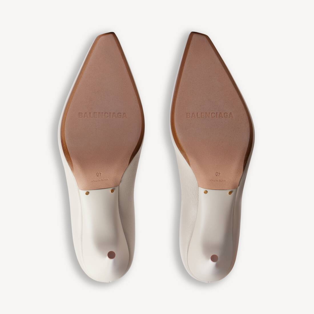 Women's Duchesse Pump in White Snow | Balenciaga United Kingdom EN - Image 5