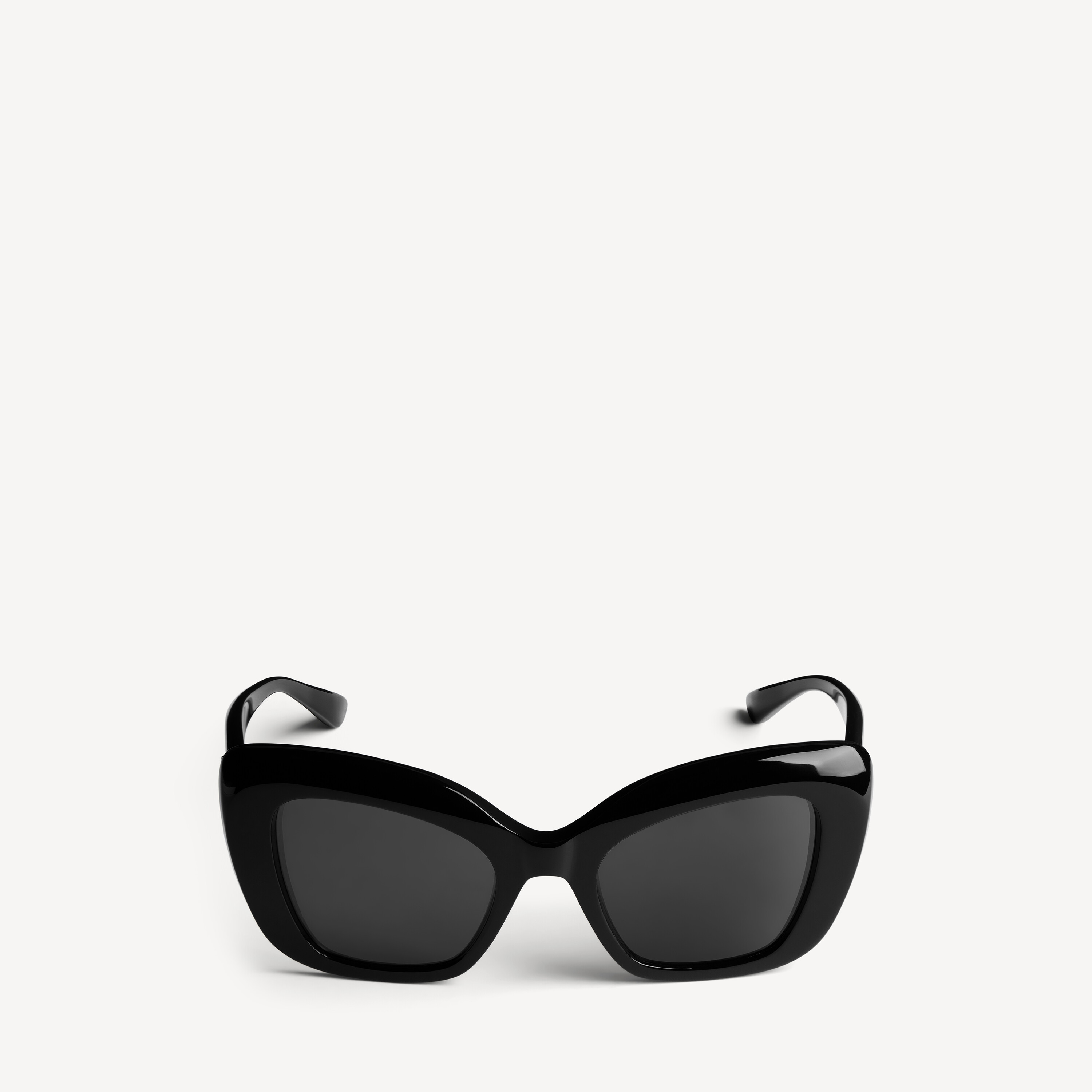 Women's Diva Butterfly Sunglasses in Black