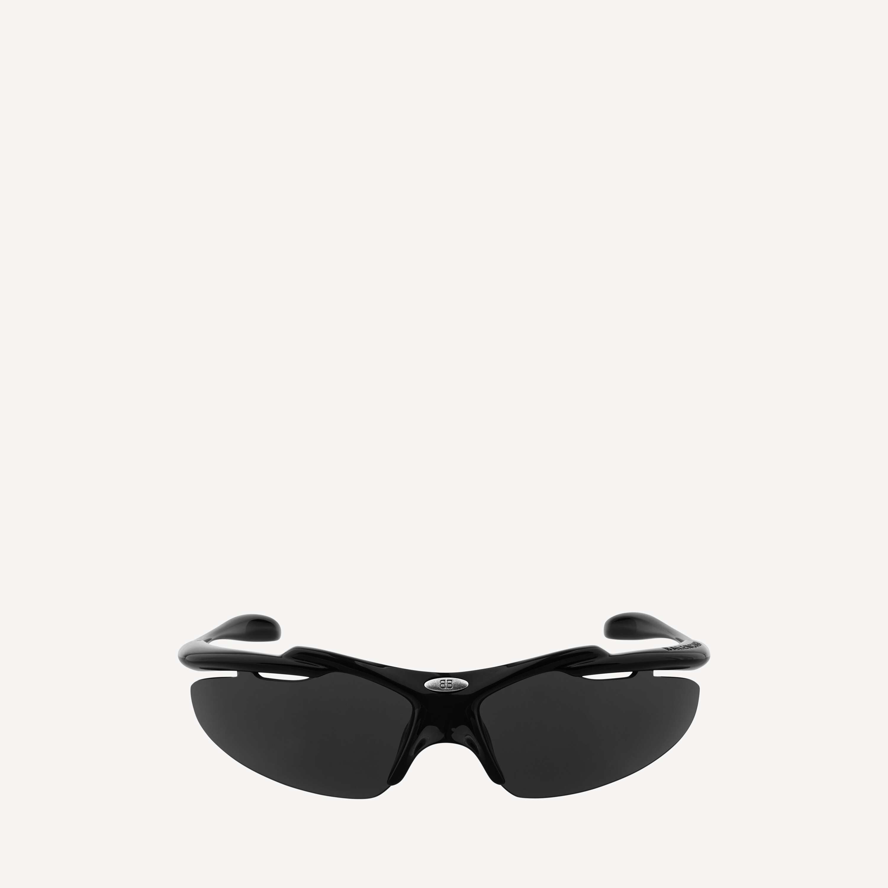 Turbo D-frame Sunglasses in Black