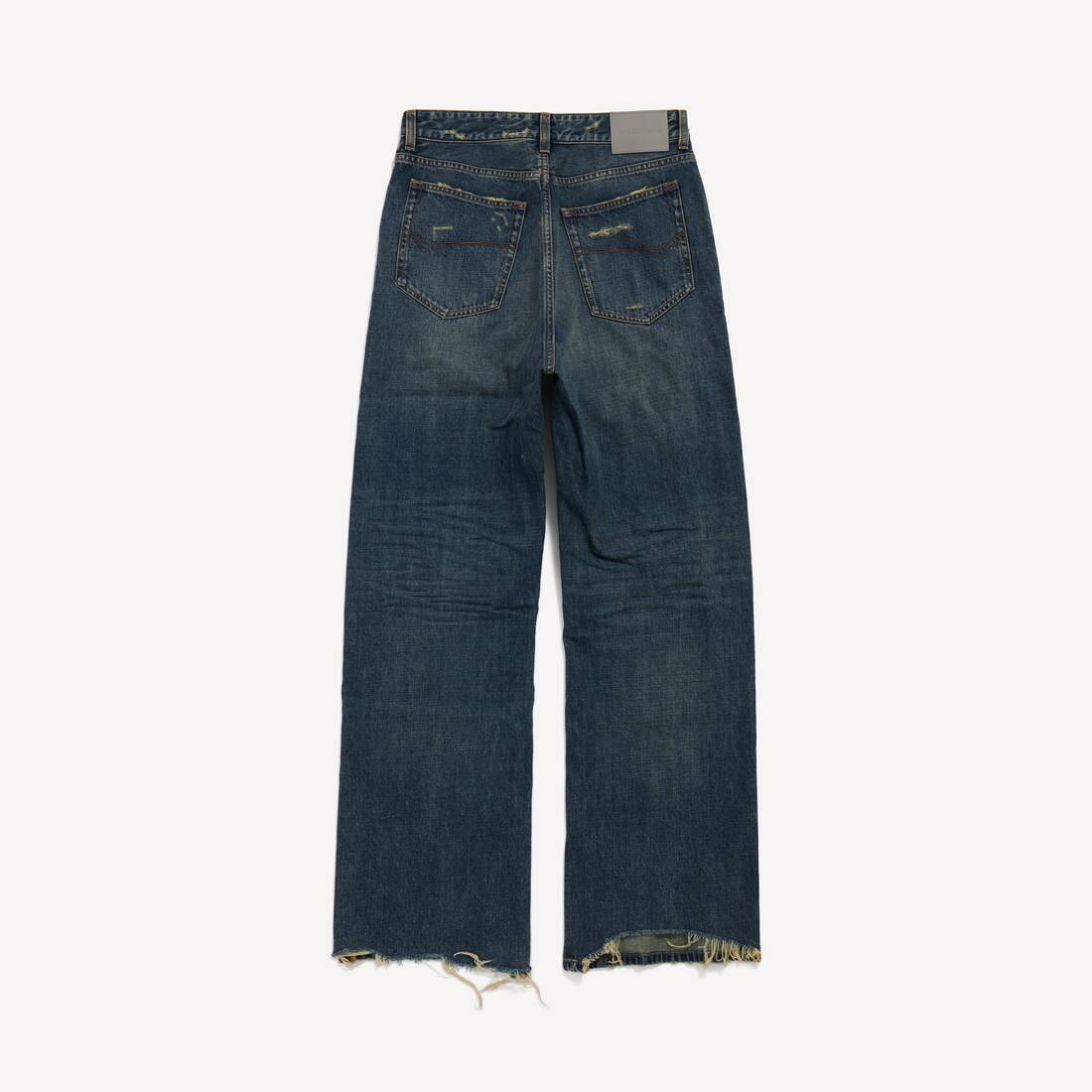 Jean Fit Regular  pour Homme en Bleu Vintage | Balenciaga Belgique FR - Image 2