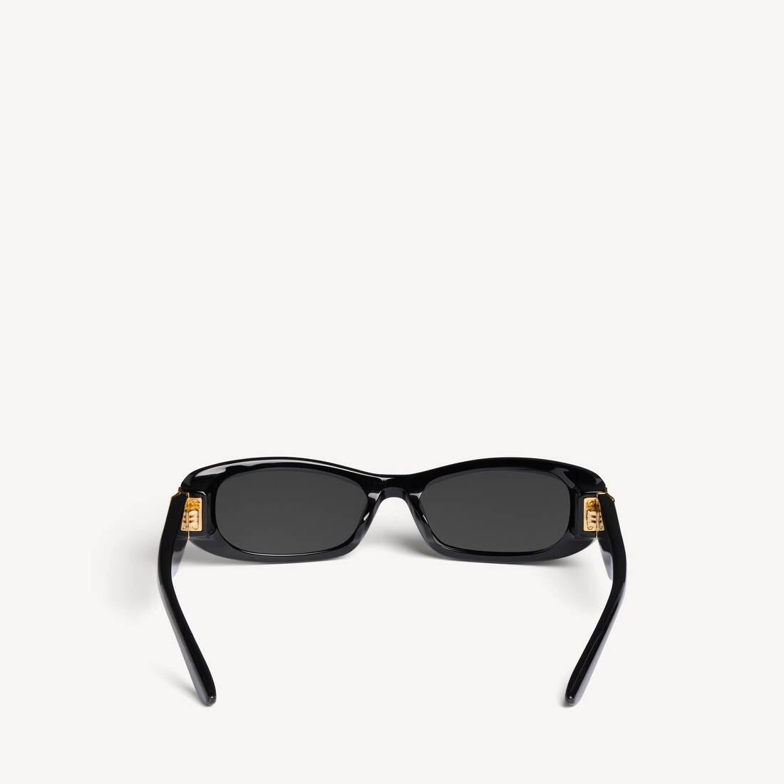 Women's Cosmo Rectangle Sunglasses in Black | Balenciaga Canada EN - Image 2