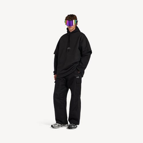 bodies 中綿入りレイヤードフーディ