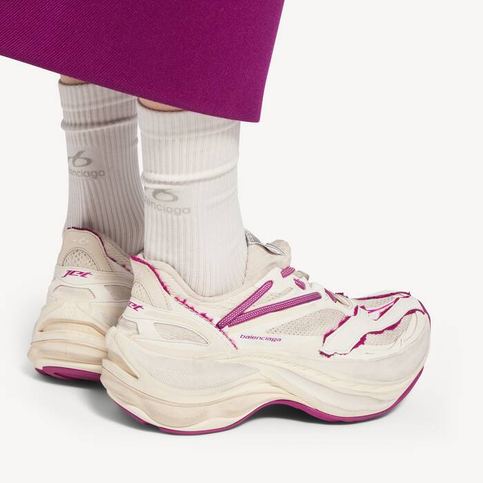 エッグシェル/ストロベリー ピンク の ウィメンズ Jet スニーカー - ウィメンズ | Balenciaga 日本 JA - Image 3