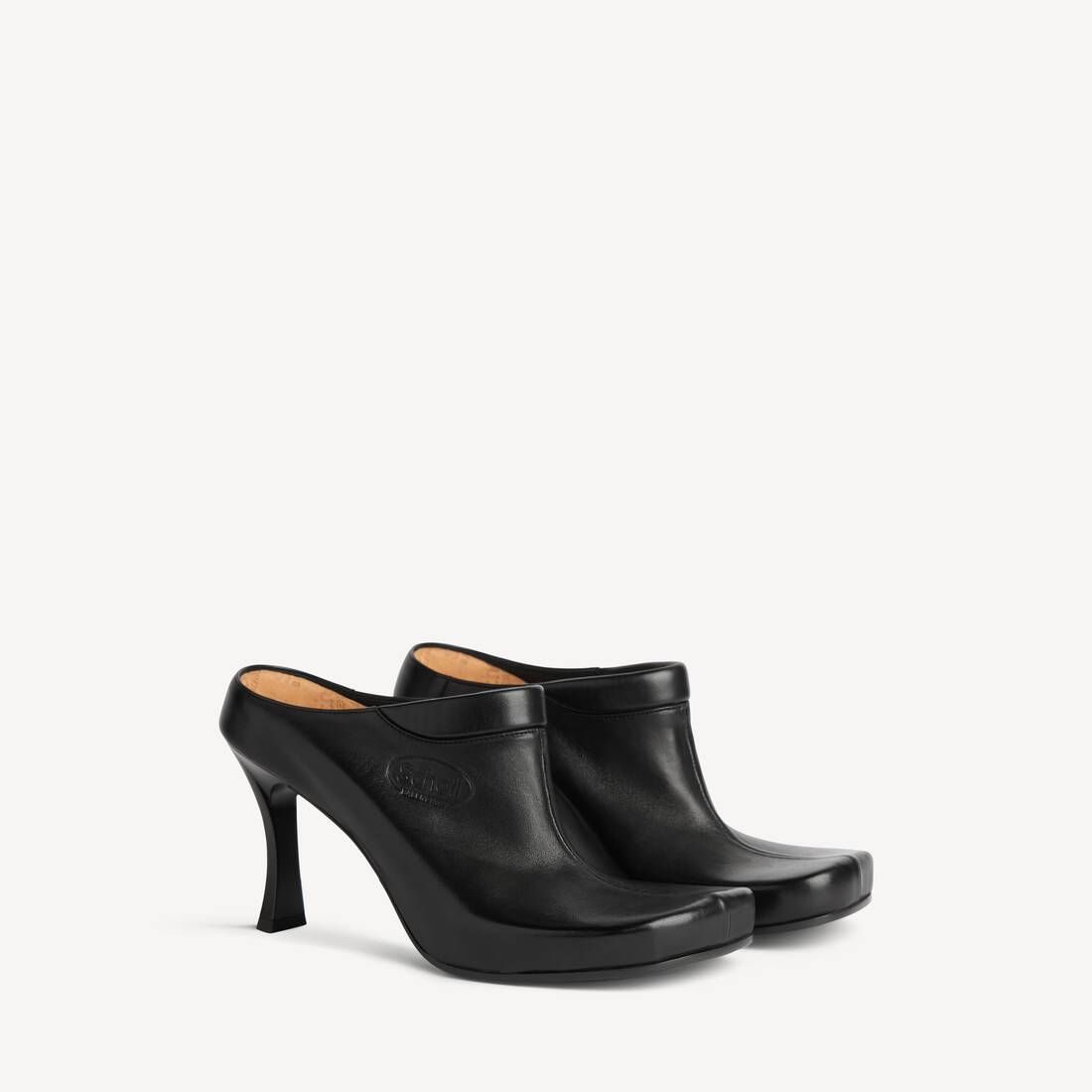 Mule Balenciaga I Scholl pour Femme en Noir | Balenciaga France FR - Image 2