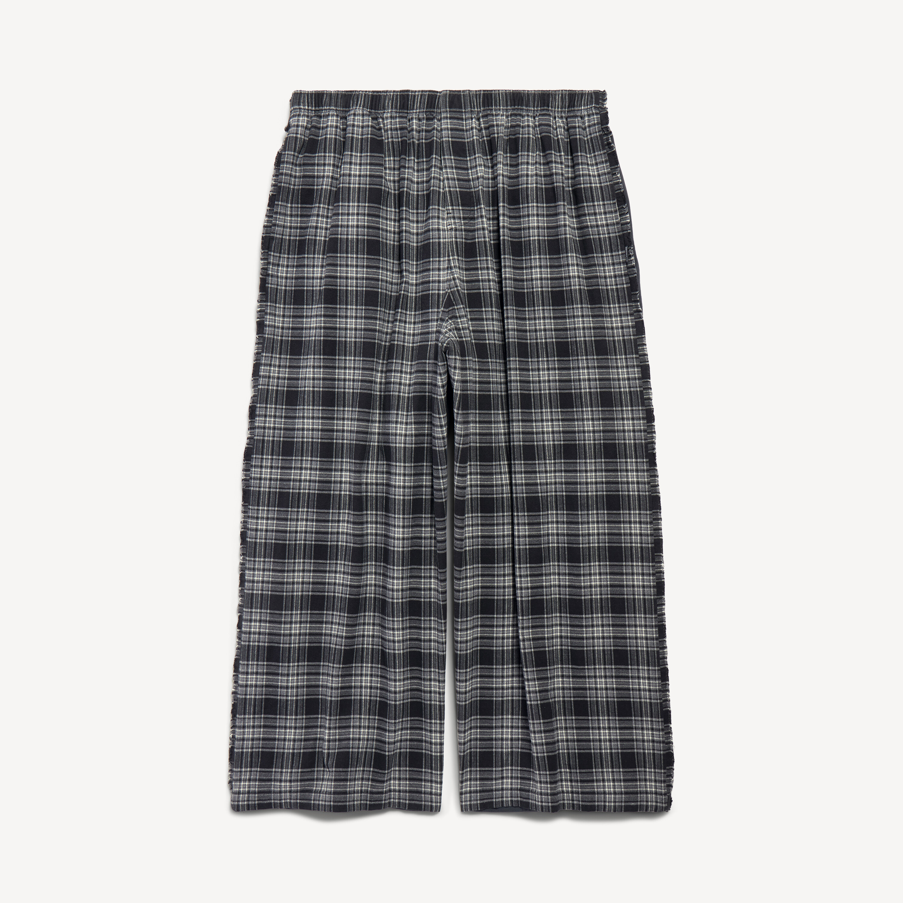 Men's Hybrid Large Fit Pants in Grey | Balenciaga US