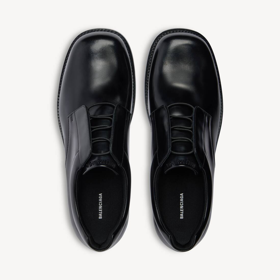 Men's Comfy Derby in Black | Balenciaga Lithuania EN - Image 4