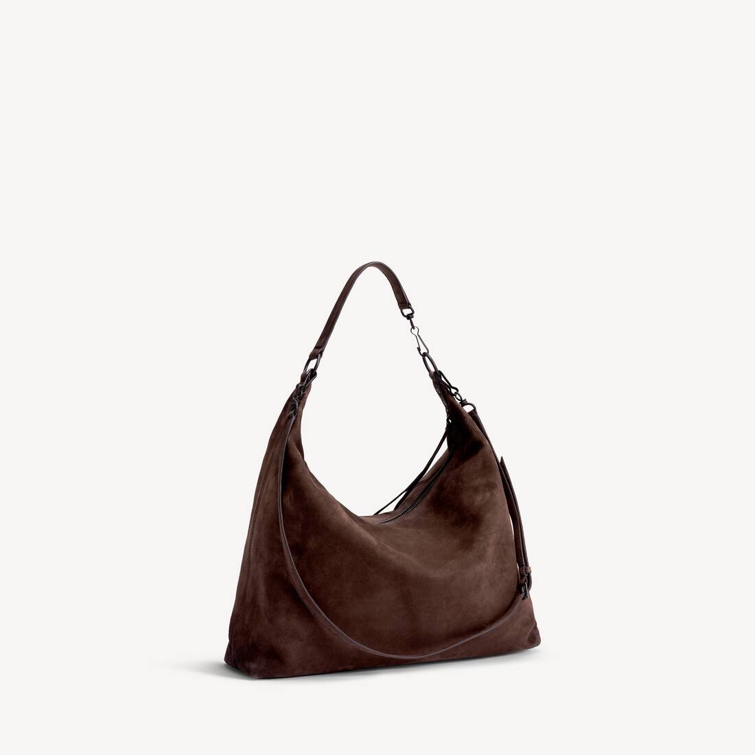 Women's Le City Hobo Bag Medium in Light Espresso | Balenciaga Norway EN - Image 3