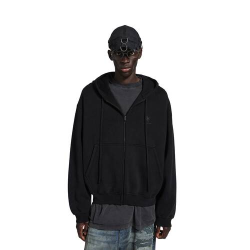 lion hoodie mit reißverschluss