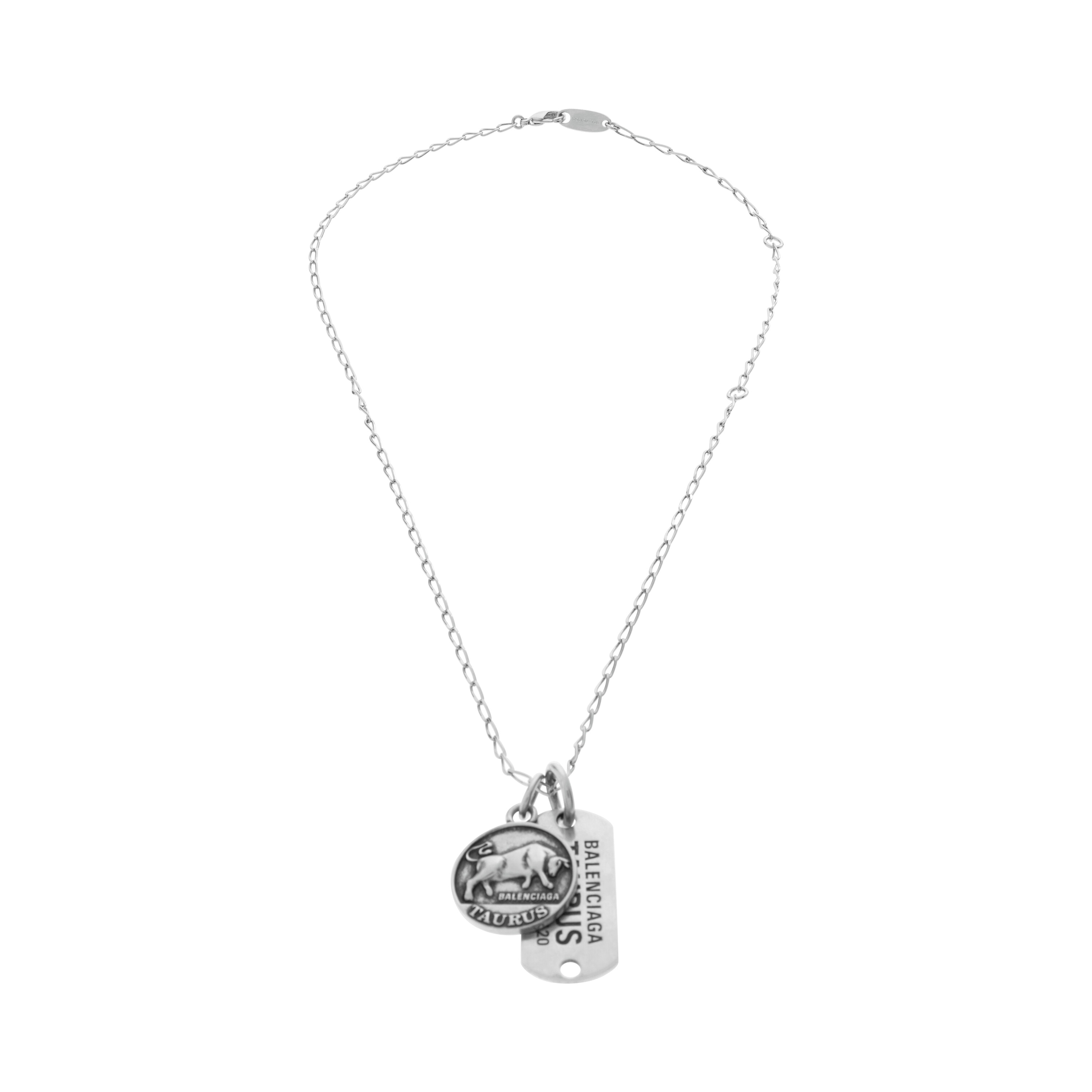 BALENCIAGA バレンシアガ パール ペンダント ネックレス 楽天市場】BALENCIAGA バレンシアガ ネックレス BB ICON コイン
