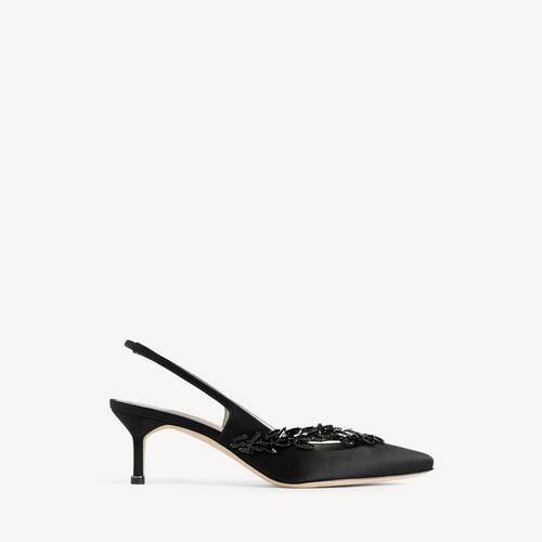 balenciaga | manolo blahnik zapato tal&oacute;n abierto